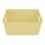 Tiny Dreamers Strap Design Weave Storage Basket, Popcorn Yellow