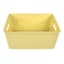 Tiny Dreamers Strap Design Weave Storage Basket, Popcorn Yellow