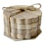 Tracey Boyd Set of 4 Scalloped Wood Coasters