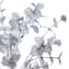 White Glittered Eucalyptus Bush, 19"
