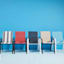 Stackable Sling Patio Chair, Taupe