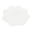 Found & Fable White Flower Ceramic Serving Tray, 9"