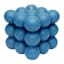 Blue Unscented Bubble Candle, 3"