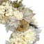 Ivory Peony & Hydrangea Autumn Wreath, 24"
