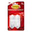 Command Medium Designer Hooks Multi-Pack, 2-Hooks, 4-Strips/Pack, White