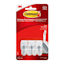 Command Small Hooks, 3-Hooks, 4-Strips/Pack, White