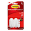 Command Small Designer Hooks, 2-Hooks, 4-Strips/Pack, White