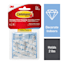 Command™ Medium Clear Wire Toggle Hook Value Pack 6-Hooks, 8-Strips/Pack