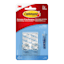 Command Clear Medium Crystal Hook, 2-Hooks, 3-Strips/Pack
