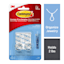 Command Clear Medium Crystal Hook, 2-Hooks, 3-Strips/Pack