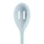 Mini Slotted Silicone Spoon, Light Blue