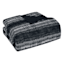 8-Piece Black Striped Essential Comforter Set, Full