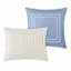 8-Piece Blue & White Floral Linen Essential Comforter Set, King