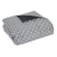 8-Piece Casey Charcoal Essential Comforter Set, Queen