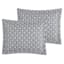 8-Piece Casey Charcoal Essential Comforter Set, Queen