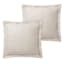 8-Piece Jenna Natural Lattice Print Essential Comforter Set, Full