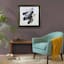 Crosby St. Glass Framed Abstract Print Wall Art, 25"