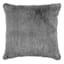 Grey Luxury Throw Pillow, 18"