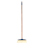 Distressed Bamboo Canoe Broom