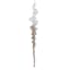 Glittered Icicle Ornament, 10"