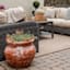 Kiri Natural Clay Decorative Outdoor Planter, Large