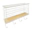 Tao Metal Wall Organizer, Matte Grey