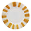 Ty Pennington Yellow Striped Salad Plate