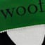 Green Woof Paw Shaped Stocking, 11.5"