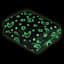 Tiny Dreamers Moon & Stars Glow in the Dark Throw Blanket, 50x60