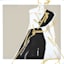 Providence Fashion Lady Tabletop Sign, 6"