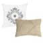 5-Piece Blanca Taupe Comforter Set, King