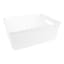 White Y-Weave Storage Basket, Medium