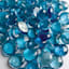 Ice Blue Glass Gem Filler, 42oz
