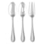 3-Piece Bayley Serving Utensil Set, Silver