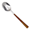 Honeybloom 20-Piece Woodburn Wood Handle Flatware Set