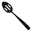 3-Piece Percy Serving Utensil Set, Satin Black