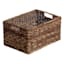 Abaca Rectangle Storage Basket, Medium