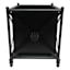 Black Metal Rectangle Stand Planter, Large