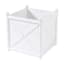 Providence White Wooden Outdoor Planter, Medium
