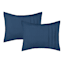 5-Piece Logan Navy Blue Comforter Set, King