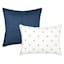 5-Piece Logan Navy Blue Comforter Set, King