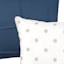 5-Piece Logan Navy Blue Comforter Set, King