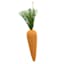 Homespun Easter Hanging Fabric Carrot Decor, 17"