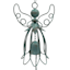 Angel Metal Wind Chime, 11"