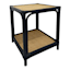 Found & Fable Zola Rattan Accent Table