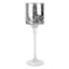 Mercury Glass Votive Holder, 11.8"