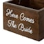4x2IN Wooden Ring Box with metal latch