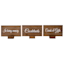 5in In Loving Memory wood Sign
