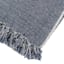 Ty Pennington Blue Reversible Woven Throw Blanket, 50x60
