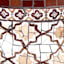 Tracey Boyd Brown Mosaic Ceramic Outdoor Planter, Large